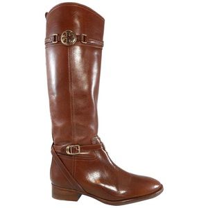 Tory Burch Brown leather Calista Tall Riding Knee High 9